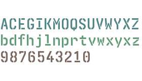 Realtime Stencil Rounded Test Bold