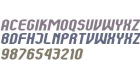Kumba Bold Expanded Italic