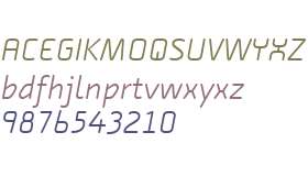 Alega Offc W00 Light Italic