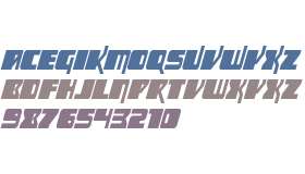 Space Runner Condensed Italic