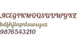 Roshelyn Typeface Regular