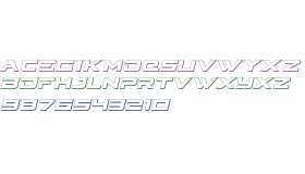 Cyberdyne 3D Italic