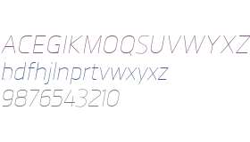 Juhl W00 Thin Italic