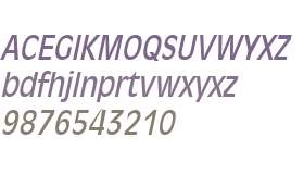 Antiqua 101 Condensed Italic