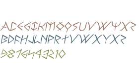 Rune Slasher Expanded Italic