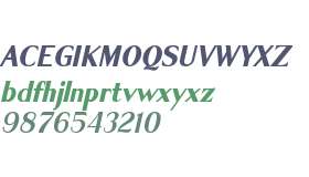 Cagile Semi Bold Italic