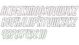 Zollern Outline Italic