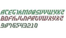 Zone Rider Xtra-Expanded Italic