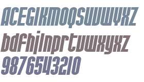SF Port McKenzie Extended Bold Italic V2 V1