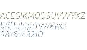 Tosia Thin Italic