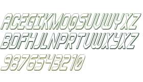 Blizzard Shaft 3D Super-Italic