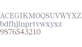 Residenz Serif Trial Regular Small