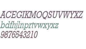 Geo 986 Thin Italic