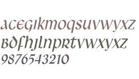 Leo Condensed Italic