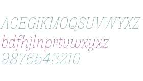 Antica Thin Italic