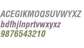 Helvetica CE Bold Condensed Oblique