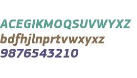 PF Square Sans W01 Bold Italic