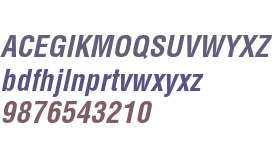 Helvetica Condensed Bold Oblique