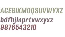 Kilburn W01 Bold Italic