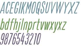 Colby Compressed Extra Light Italic