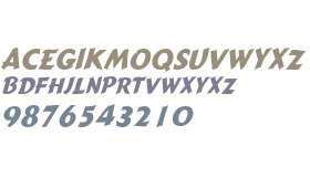 GremlinCaps Bold Italic