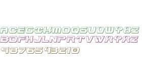 New Cyborg 3D Semi-Italic