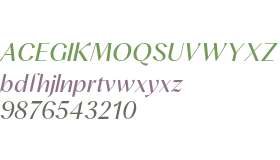 Albra Sans Regular Italic