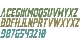 Mandalore Laser Rough Italic