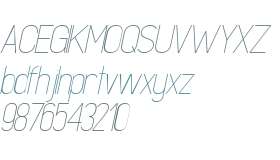 Madchen Thin Italic DEMO