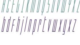 Phantacon Condensed Italic