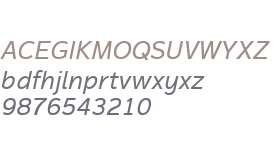 Magnum Sans W01 Regular Italic V2