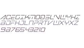 Banshee Pilot Condensed Italic