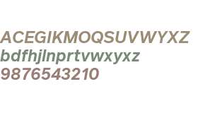 FF Infra SemiBold Italic