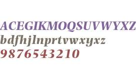 Photina MT Std Bold Italic