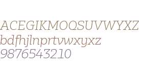 Bw Glenn Slab DEMO Light Italic