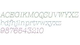 TypewriterSerial-Xlight-Italic