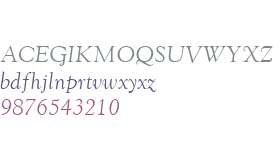 Goudy Old Style MT W01 Italic