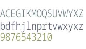 Noto Sans Mono ExtraCondensed Light