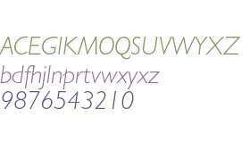 Gill Sans MT Std Light Italic