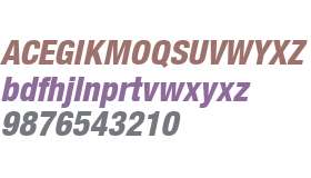 Helvetica LT 87 Heavy Condensed Oblique