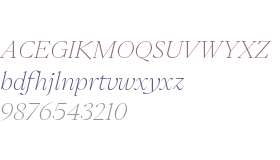 PP Eiko Italic