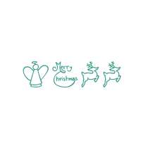 Austie Bost Christmas Doodles