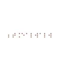 PIXymbols Braille W95 Italic