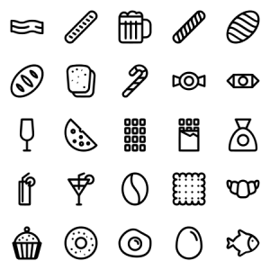 Mini Food And Drinks 