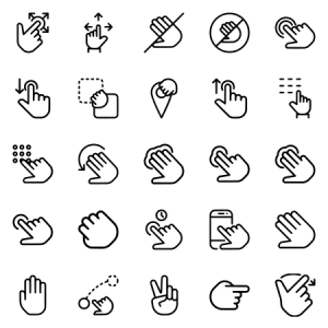 Touch Gestures 