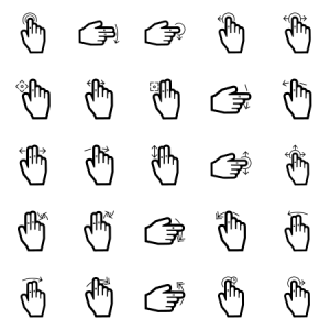Touch Gestures 