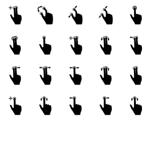 Touch Screen Gestures 
