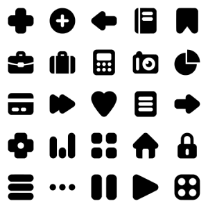 Roundies Icons 