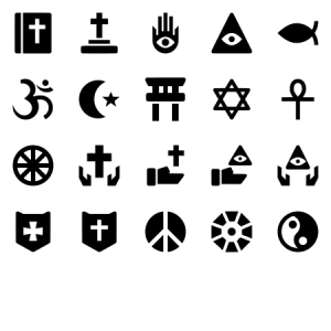 Religion Solid Style 