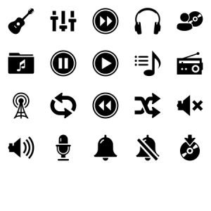 Audio Icons 